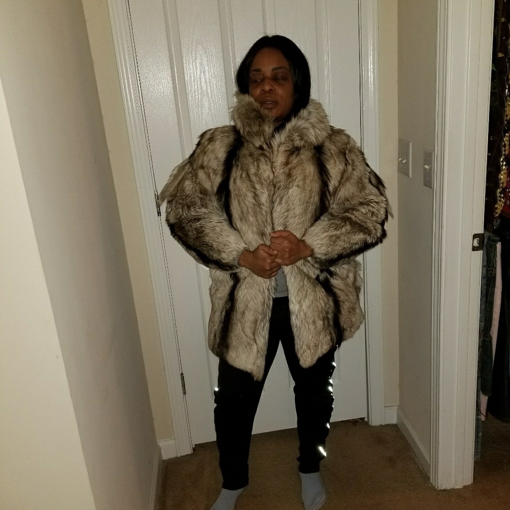 Fur coat
